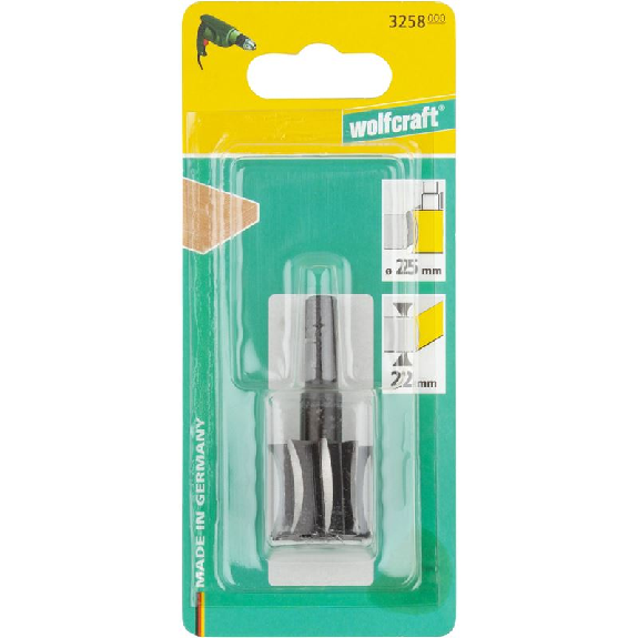 1 fresa de redondear WS  25x22mm-Leer más
