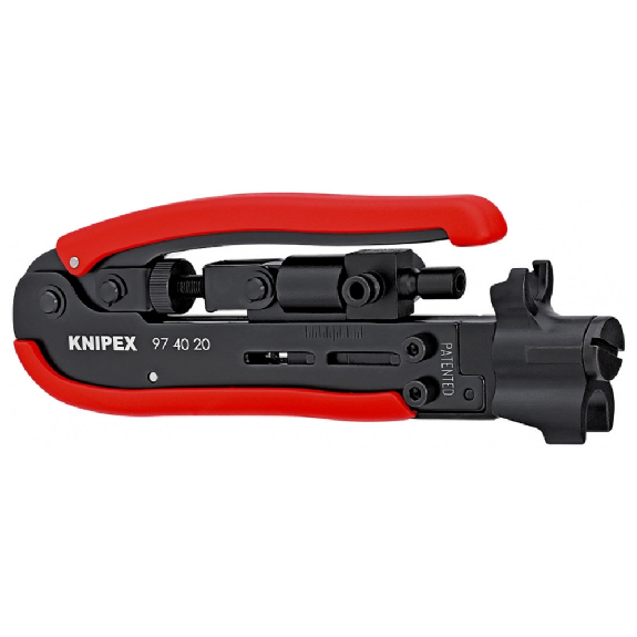 KNIPEX 97 40 20 SB Kompressionswerkzeug 175 mm (SB-Karte/Blister) KNIPEX 97 40 20 SB Kompressionswerkzeug 175 mm (SB-Karte/Blister)-Beschreibung lesen