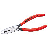 KNIPEX 97 50 01 Crimpzange für Scotchlok-Verbinder mit Schneiden mit Kunststoff überzogen 155 mm