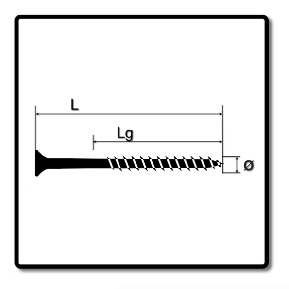Univlschraube, T-STAR plus, Senkkopf, Wirox, Teilgewinde, 4,0 x 30 mm-Beschreibung lesen