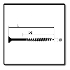 SPAX Universalschraube 4,0 x 30 mm 200 Stk. TORX T-STAR plus T20 WIROX Senkkopf Teilgewinde 4Cut-Spitze 0191010400303
