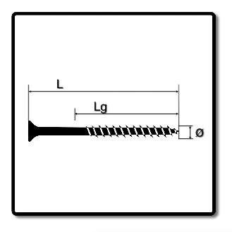 Univlschraube, T-STAR plus, Senkkopf, Wirox, Teilgewinde, 4,0 x 50 mm-Beschreibung lesen