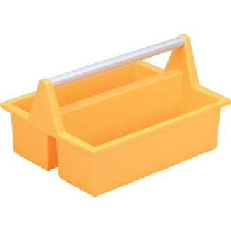 Werkzeugkasten gelb 396x294x215 mm-Beschreibung lesen