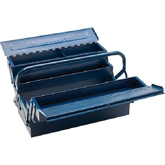 Werkzeugkasten Stahlblech 430x200x200 5 teilig-Beschreibung lesen