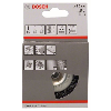 Scheibenbürste, Stahl, gewellter Draht, 75 mm, 0,2 mm, 10 mm, 4500 U/min