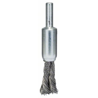 Pinselbürste, Stahl, gezopfter Draht, 0,35 mm, 10 mm, 4500 U/ min-Beschreibung lesen
