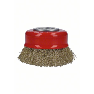 X-LOCK Topfbürste 70 mm, gewellte Messingbürsten 70 mm, 0,3 mm, X-LOCK-Beschreibung lesen