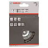 Scheibenbürste, Edelstahl, gewellter Draht, 100 mm, 0,3 mm, 10 mm, 4500 U/ min