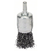 Pinselbürste, Stahl, gewellter Draht, 0,3 mm, 25 mm, 4500 U/ min
