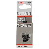 Pinselbürste, Stahl, gewellter Draht, 0,3 mm, 25 mm, 4500 U/ min