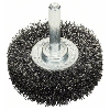 Scheibenbürste, Stahl, gewellter Draht, 50 mm, 0,2 mm, 15 mm, 4500 U/min