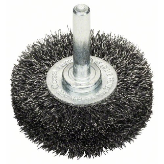 Scheibenbürste, Stahl, gewellter Draht, 50 mm, 0,2 mm, 15 mm, 4500 U/min-Beschreibung lesen