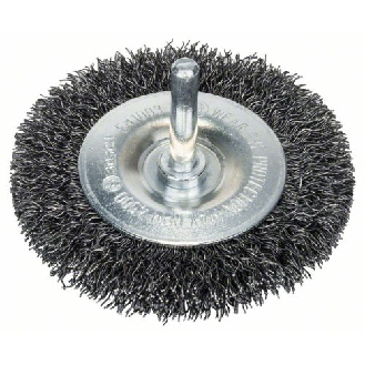 Scheibenbürste, Stahl, gewellter Draht, 75 mm, 0,3 mm, 8 mm, 4500 U/min-Beschreibung lesen