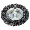 Scheibenbürste, Stahl, gewellter Draht, 75 mm, 0,3 mm, 8 mm, 4500 U/min