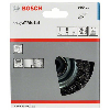 Topfbürste, Stahl, gezopfter Draht, 90 mm, 0,5 mm, 8500 U/ min, M 14