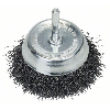 Topfbürste, Stahl, gewellter Draht, 70 mm, 0,3 mm, 4500 U/ min