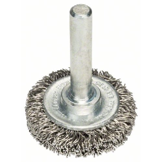 Scheibenbürste, Edelstahl, gewellter Draht, 30 mm, 0,3 mm, 6 mm, 4500 U/ min-Beschreibung lesen