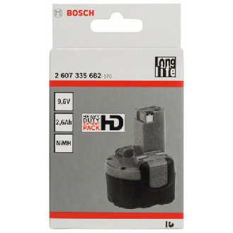 Akkupack 9,6 V-O, Standard Duty (SD), 2,6 Ah, NiMH-Beschreibung lesen