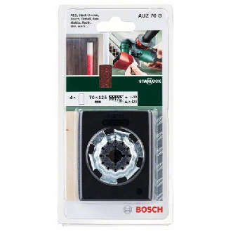 Profilschleifer Starlock AUZ 70 G, 70 mm, 4 Schleifblätter 70 x 125 mm-Beschreibung lesen