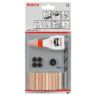 Holzdübel-Set, 32-teilig, 8 mm, 40 mm-Beschreibung lesen