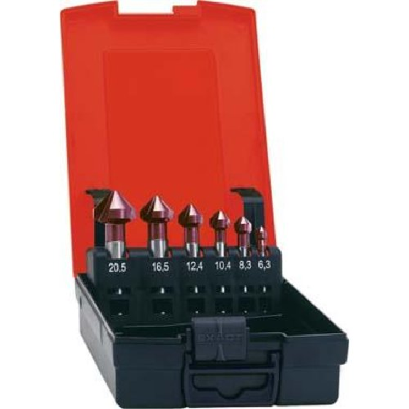 Kegelsenker-Satz DIN 335 C TiAlN 90 Grad 6,3-20,5mm-Beschreibung lesen