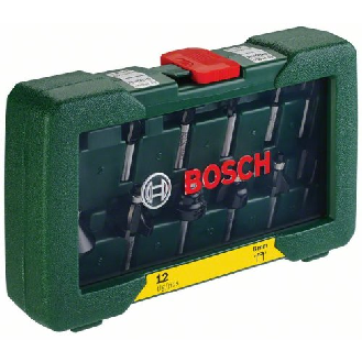 HM-Fräser-Set mit 8 mm Schaft, 12-teilig-Beschreibung lesen