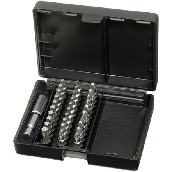 Bit-Sortiment 31 teilig PH,PZ,TX,SK Bit-Sortiment 31 teilig PH,PZ,TX,SK-Beschreibung lesen