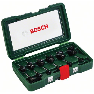 HM-Fräser-Set mit 1/4" Schaft, 12-teilig-Beschreibung lesen