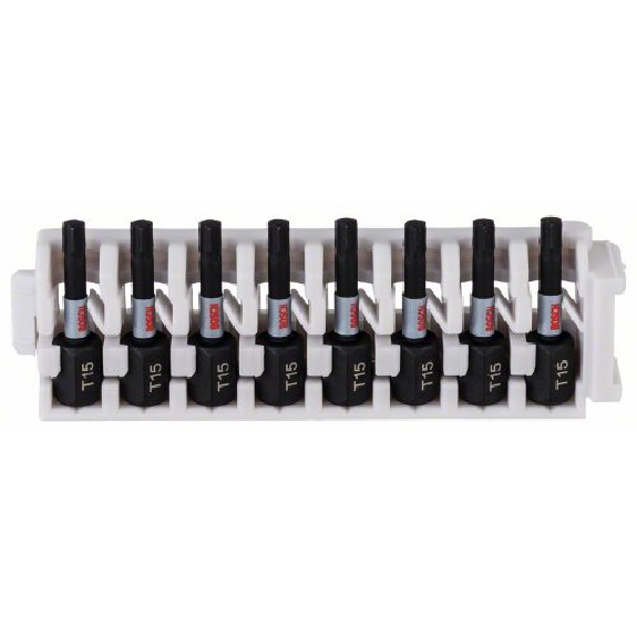 Impact Control Schrauberbitpack, 8-teilig, mit T15, 25 mm Impact Control Schrauberbitpack, 8-teilig, mit T15, 25 mm-Beschreibung lesen