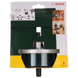 Lochsägen-Set, 5-teilig, 60 - 92 mm-Beschreibung lesen