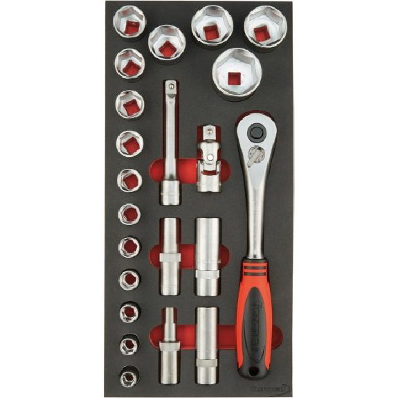 Modul Steckschlüssel 1/2" 1/3-Beschreibung lesen