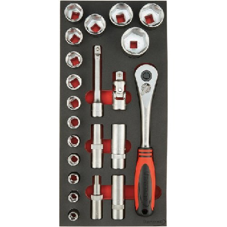Modul Steckschlüssel 1/2" 1/3-Beschreibung lesen