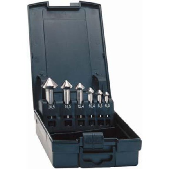 Kegelsenker Advanced DIN335 HSSE 90Grad CBN-geschliffen Form C 6,3-25,0mm EXACT Kegelsenker Advanced DIN335 HSSE 90Grad CBN-geschliffen Form C 6,3-25,0mm EXACT-Beschreibung lesen