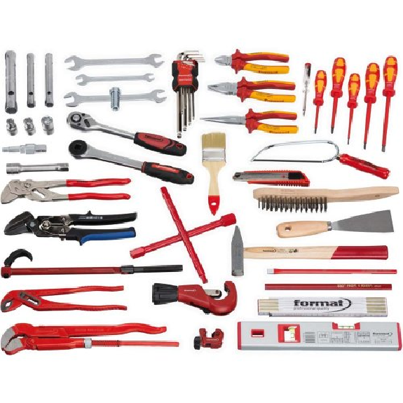 Ensemble d'outils sanitaires 50 pièces-Beschreibung lesen