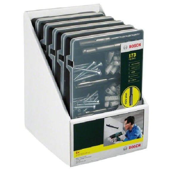 Befestigungs-Set SDS-plus-1, 173-teilig Befestigungs-Set SDS-plus-1, 173-teilig-Beschreibung lesen