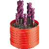 VHM-Hochleistungsfräser GT 35/38 Grad HPC Set 6-16EF Z4 VA