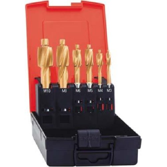 Flachsenker Satz DIN 373 HSS M3-M10 F TiN-Beschreibung lesen