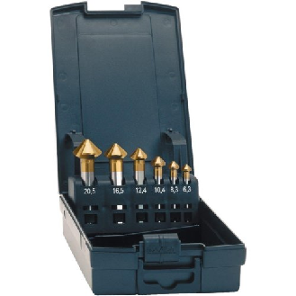 Kegelsenker-Set Advanced TiN Form C 90Grad 6,3-20,5mm EXACT-Beschreibung lesen