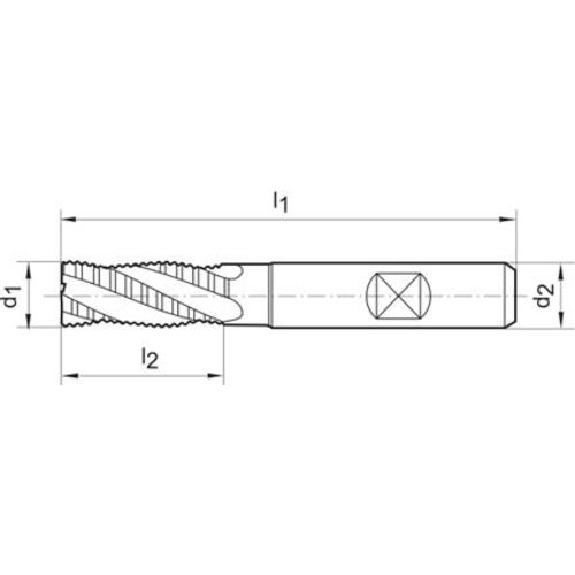 Schruppfräser-Satz DIN 844 K PM 6-16mm TiAlN 5 teilig-Beschreibung lesen