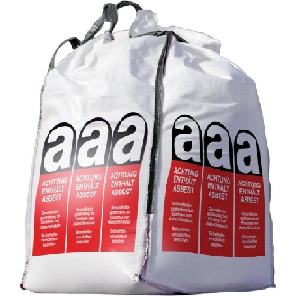 Big Bag Asbest 900x900x1100 mm-Beschreibung lesen