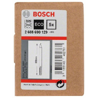 Spitzmeißel mit SDS-max-Aufnahme, 600 mm, 5er-Pack-Beschreibung lesen