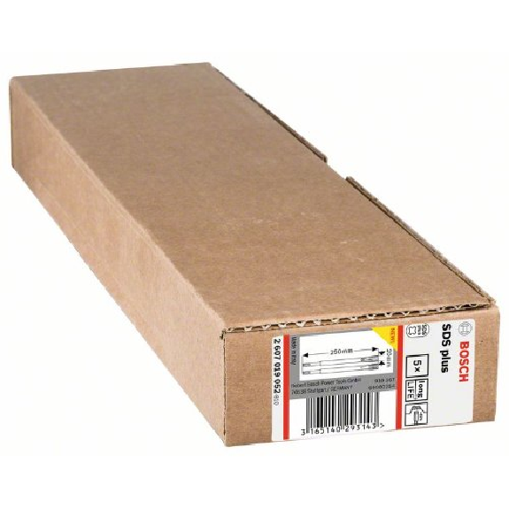Flachmeißel mit SDS-plus-Aufnahme, 250 x 20 mm, Long Life, 5er-Pack-Beschreibung lesen