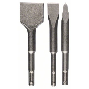 Kurzmeißel-Set SDS-plus, 3-teilig, 140, 140 x 20,140 x 40 mm Kurzmeißel-Set SDS-plus, 3-teilig, 140, 140 x 20,140 x 40 mm