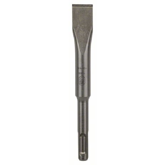 Burin plat avec support SDS-plus, 140 x 20 mm-Leggi tutto
