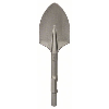 Spatmeißel mit 30-mm-Sechskantaufnahme, 400 x 135 mm