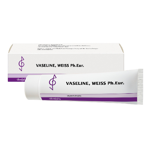 Vaseline, medizinisch, weiß, Tube à 100 g Vaseline, medizinisch, weiß, Tube à 100 g-Beschreibung lesen