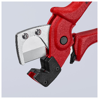 KNIPEX 90 10 185 Rohrschneider für Mehrschicht- und Pneumatikschläuche aus zähem, glasfaserverstärktem Kunststoff 185 mm-Beschreibung lesen