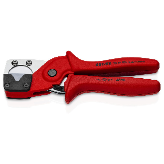 KNIPEX 90 10 185 Rohrschneider für Mehrschicht- und Pneumatikschläuche aus zähem, glasfaserverstärktem Kunststoff 185 mm-Beschreibung lesen