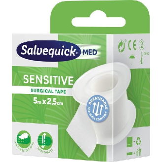 Salvequick Tapeband 5m x 2,5cm-Beschreibung lesen