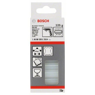 Schmelzkleber, 11 x 45 mm, 125 g, transparent-Beschreibung lesen